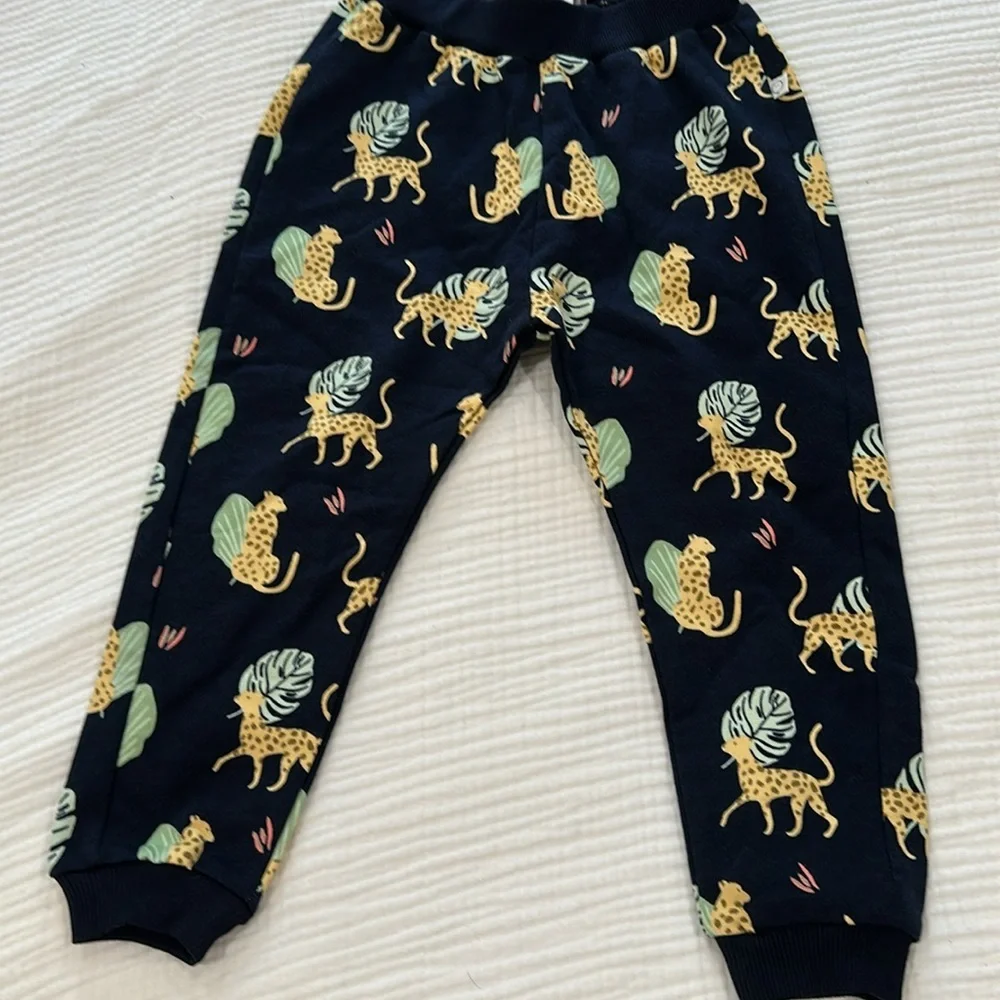Morí Leopard Kids Jungle Print Pants